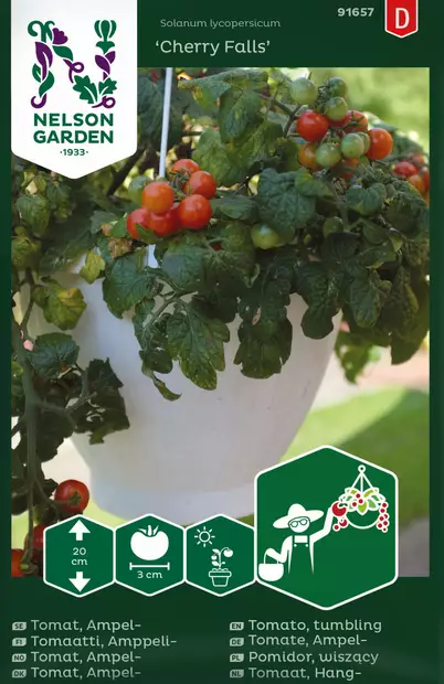 AMPPELITOMAATTI CHERRY FALLS - Tomaatin siemenet - 7312600916579 - 1